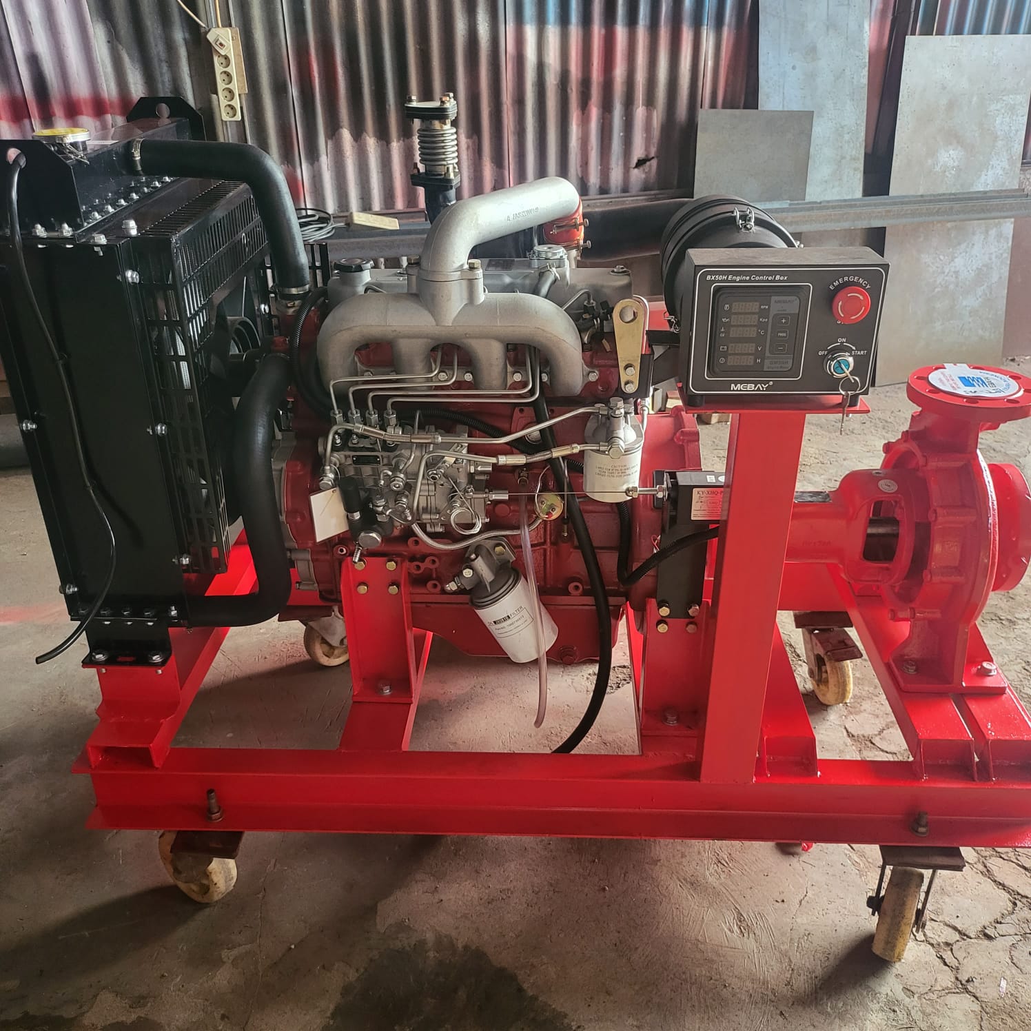 DIESEL HYDRANT FIRE PUMP